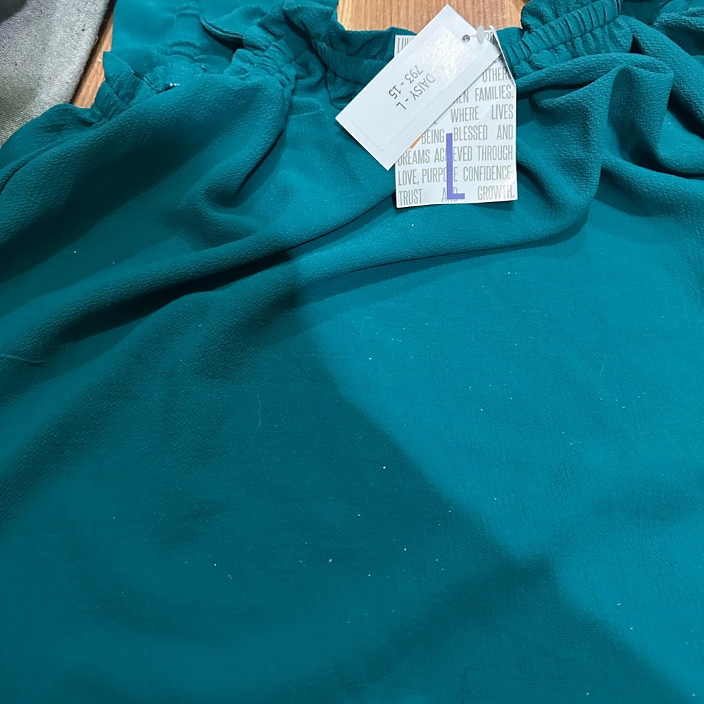 LuLaRoe Teal Women's Top